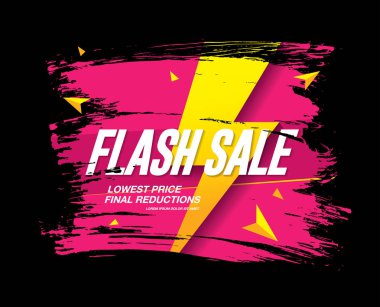 Flash satışı büyük başlığı