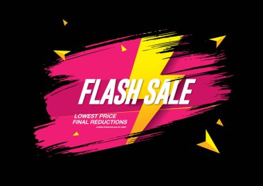 Flash satışı büyük başlığı