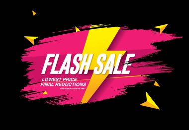 Flash satışı büyük başlığı