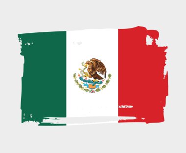 Meksika vektör afiş düzeni tasarımı. Vektör çizimi