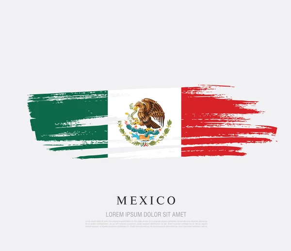 Projeto Layout Banner Vetorial Mexicano Ilustração Vetorial — Vetor de Stock