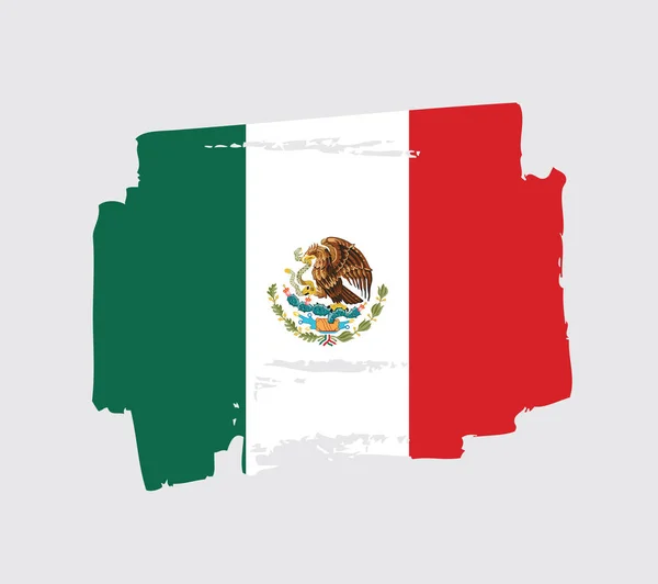 Meksykański Układ Wstęgi Wektorowej Ilustracja Wektorowa — Wektor stockowy