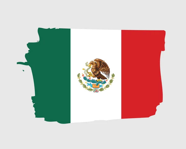 Meksykański Układ Wstęgi Wektorowej Ilustracja Wektorowa — Wektor stockowy