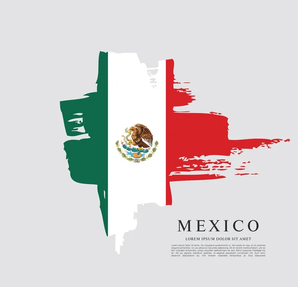 Diseño Diseño Banner Vectorial Mexicano Ilustración Vectorial — Vector de stock