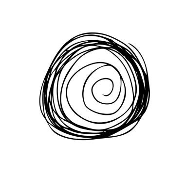 siyah daire grunge arka plan, vektör illüstrasyon