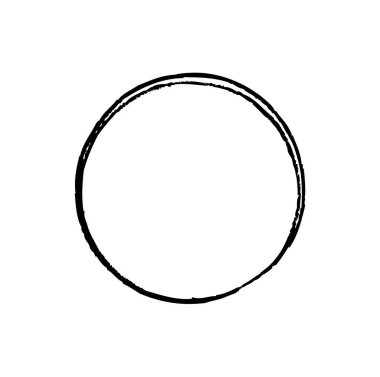 siyah daire grunge arka plan, vektör illüstrasyon