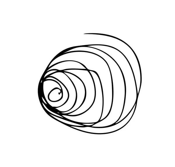 Fond Grunge Cercle Noir Illustration Vectorielle — Image vectorielle