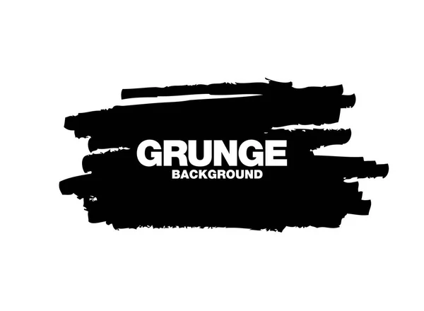 Siyah Vektör Grunge Vektör Arkaplanı — Stok Vektör