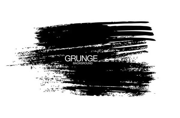 Zwarte Vector Grunge Vector Achtergrond — Stockvector