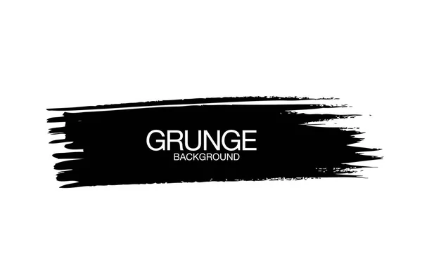 Black Vector Grunge Vector Background — Stock Vector