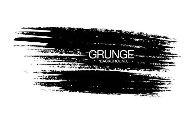 Black Vector Grunge Vector Background — Stock Vector