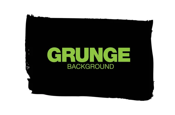 Black Vector Grunge Vector Background — Stock Vector