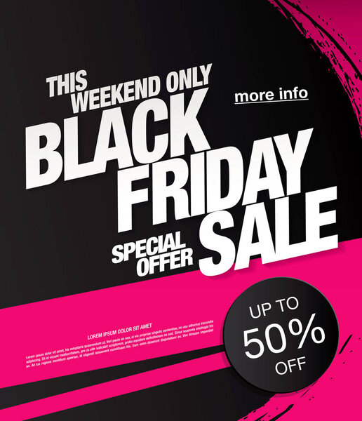 Черная пятница фон продажи