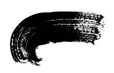 siyah fırça darbesi