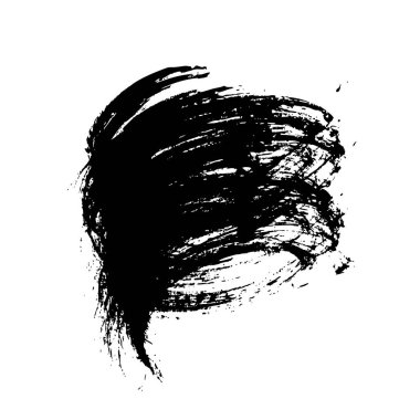 siyah fırça darbesi