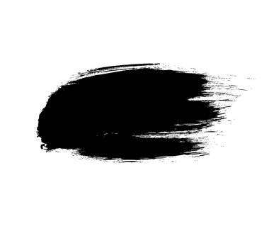 siyah fırça darbesi