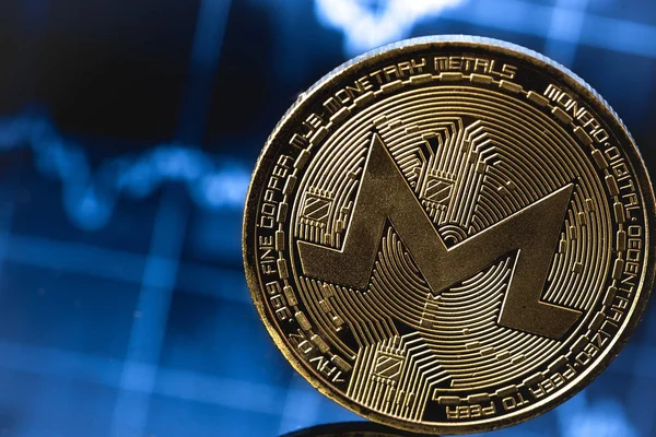 monero sikke üzerinde grafik arka planı