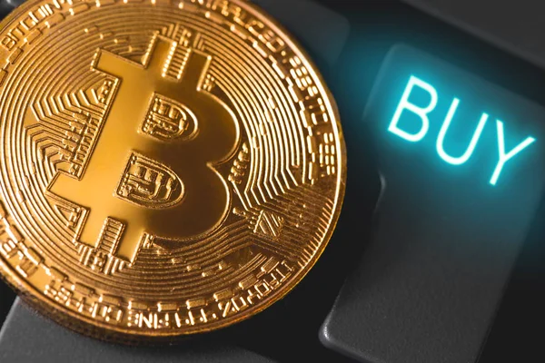Symbol bitcoina — Zdjęcie stockowe