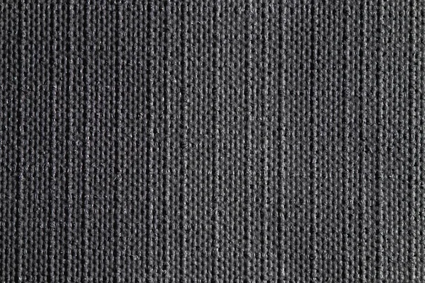 Fondo de textura de tela de nylon negro para macro diseño, primer plano — Foto de Stock