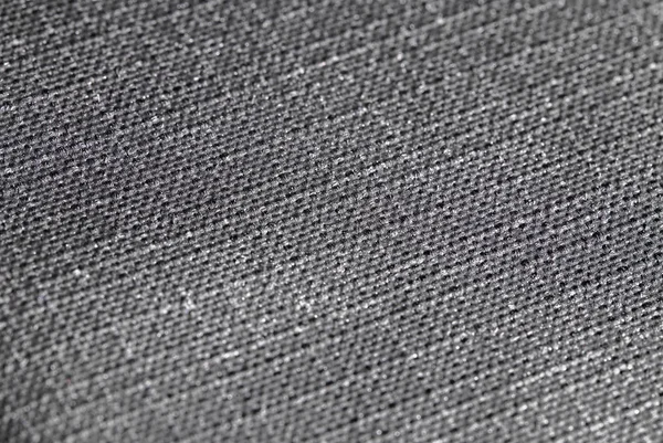灰色尼龙织物纹理背景 — 图库照片