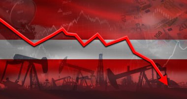 Ekonomik tabloda Letonya bayrağı, Letonya bayrağı altında petrol krizi