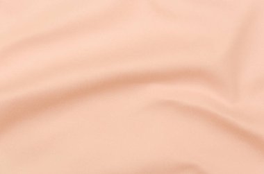 Pastel turuncu çizgili kumaş arka plan