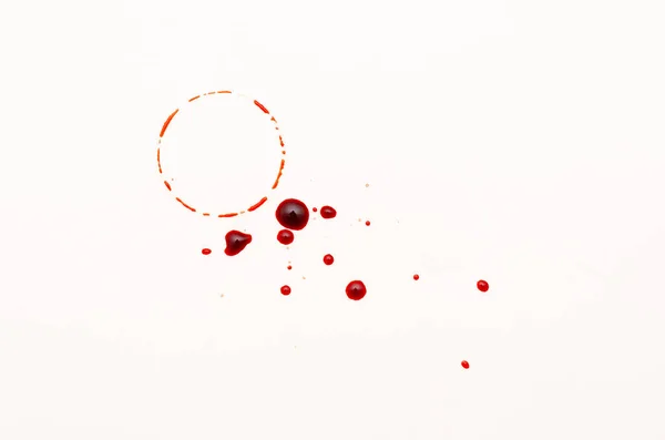 Picături de sânge pe fundalul alb al condusului beat . Imagini stoc fără drepturi de autor
