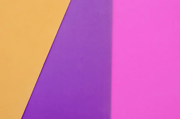 Culoare hârtie fundal suprapunere de violet, roz și portocaliu Imagine de stoc