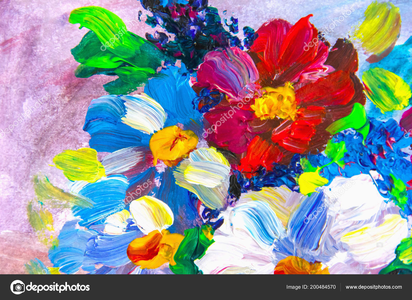 Peinture Huile Style Impressionnisme Peinture Fleur Toile Peinture Huile Style Impressionnisme Peinture Fleur Toile