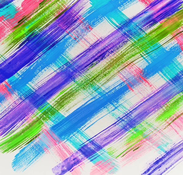 Texture Watercolor Painting Bright Strokes Line Painting Bright Strokes Illustration — Stock Photo, Image