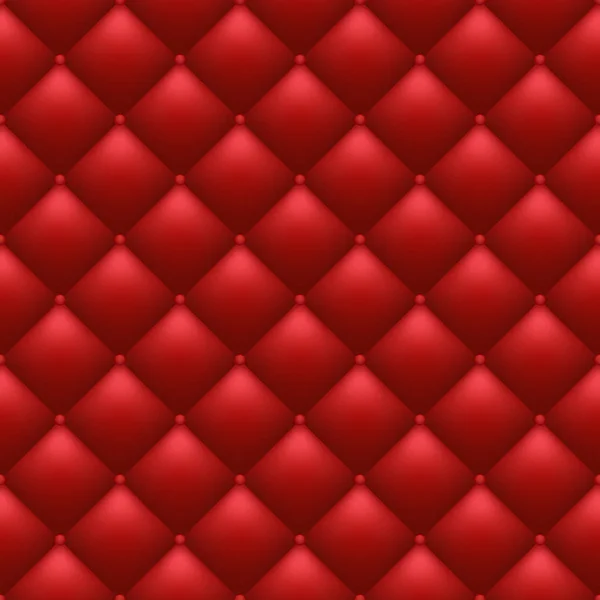 Quilted fundo vermelho — Vetor de Stock