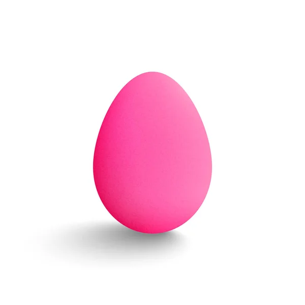 Яркое розовое яйцо — стоковый вектор