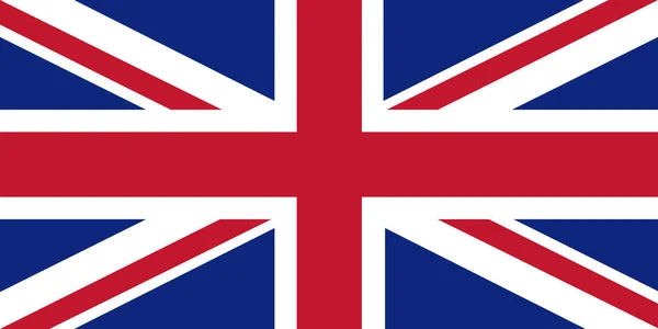 Union Jack Flagge — Stockvektor