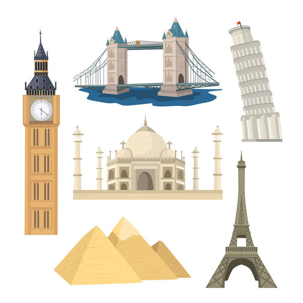 landmarks vector set