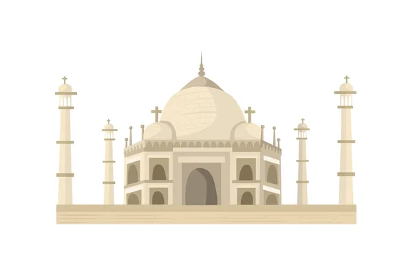 Illustration Taj mahal — Image vectorielle