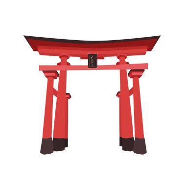 Japon sembolü izole