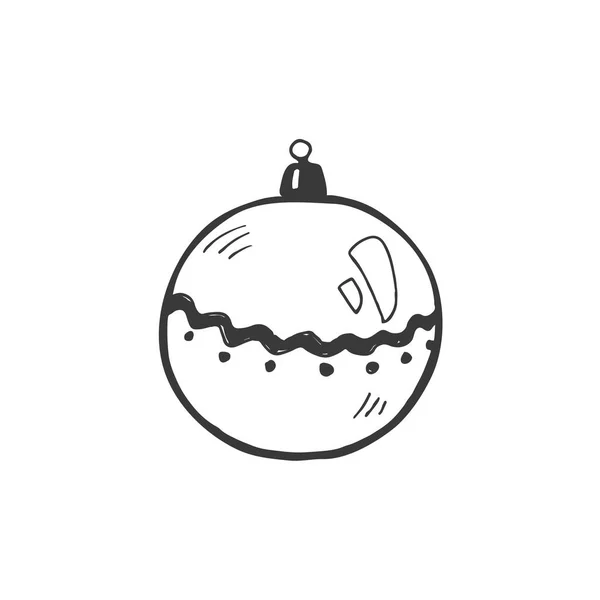 Doodle símbolo de Natal —  Vetores de Stock