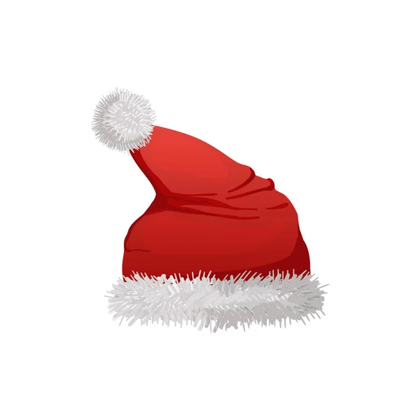 Santa hat vektor — Stockový vektor