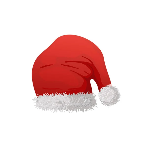 Santa καπέλο διάνυσμα — Διανυσματικό Αρχείο