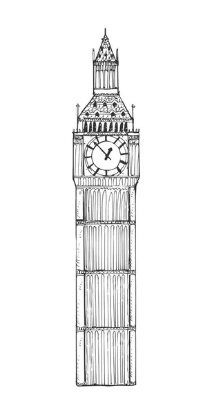 Big Ben ilustração — Vetor de Stock