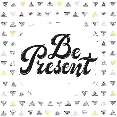 İlham verici vektör Poster