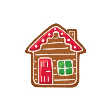 gingerbread vektör simgesi