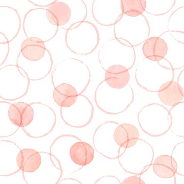 suluboya daireler desen