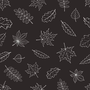 düşen yaprakları izole