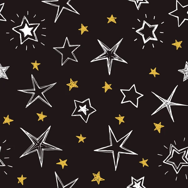 별 완벽 한 패턴 — 스톡 벡터