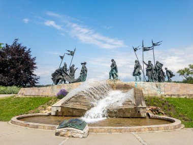 Tulln, Avusturya'daki Nibelungendenkmal anıtı