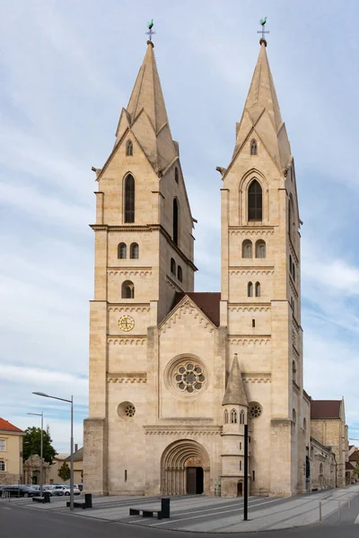 Yaz aylarında Wiener Neustadt Dome Katedrali