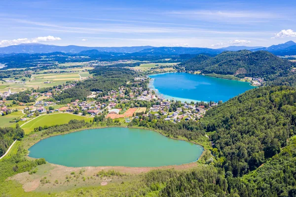 Klopeiner See, Klopein, Seelach ve Kleinsee Gölü, Carinthia, Avusturya