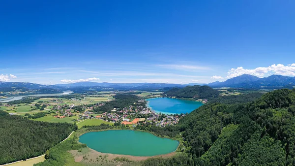 Klopeiner See, Klopein, Seelach ve Kleinsee Gölü, Carinthia, Avusturya