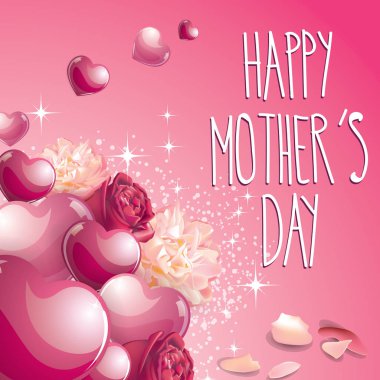 Anneler günü kartı.